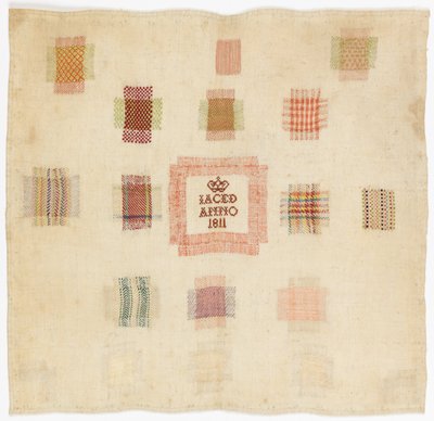 Darning Sampler by Unbekannt Unbekannt